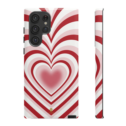 Red Hearts Design - Phone Case, Love, Valentine's Day Gift for Her