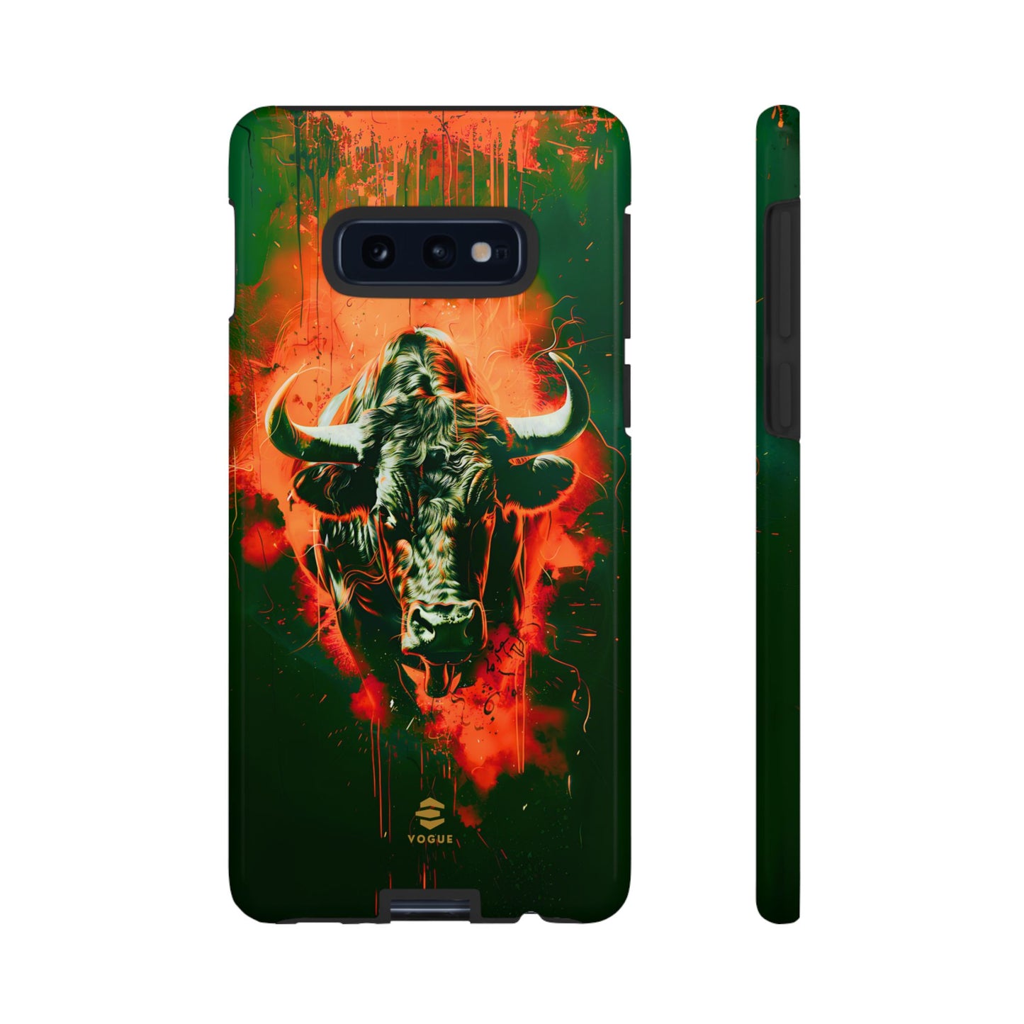 Green Bull Samsung Galaxy Tough Case