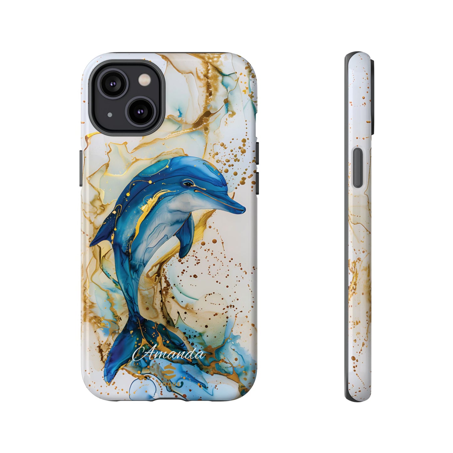 Custom Dolphin iPhone Case