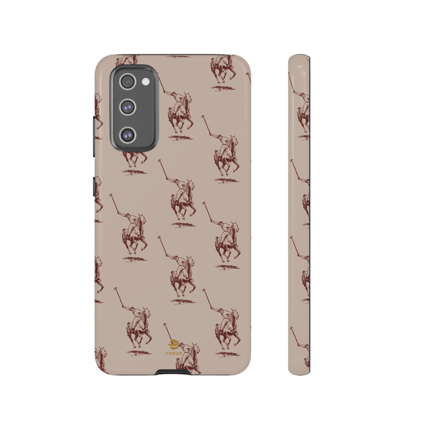 Polo Player Brown Samsung Case