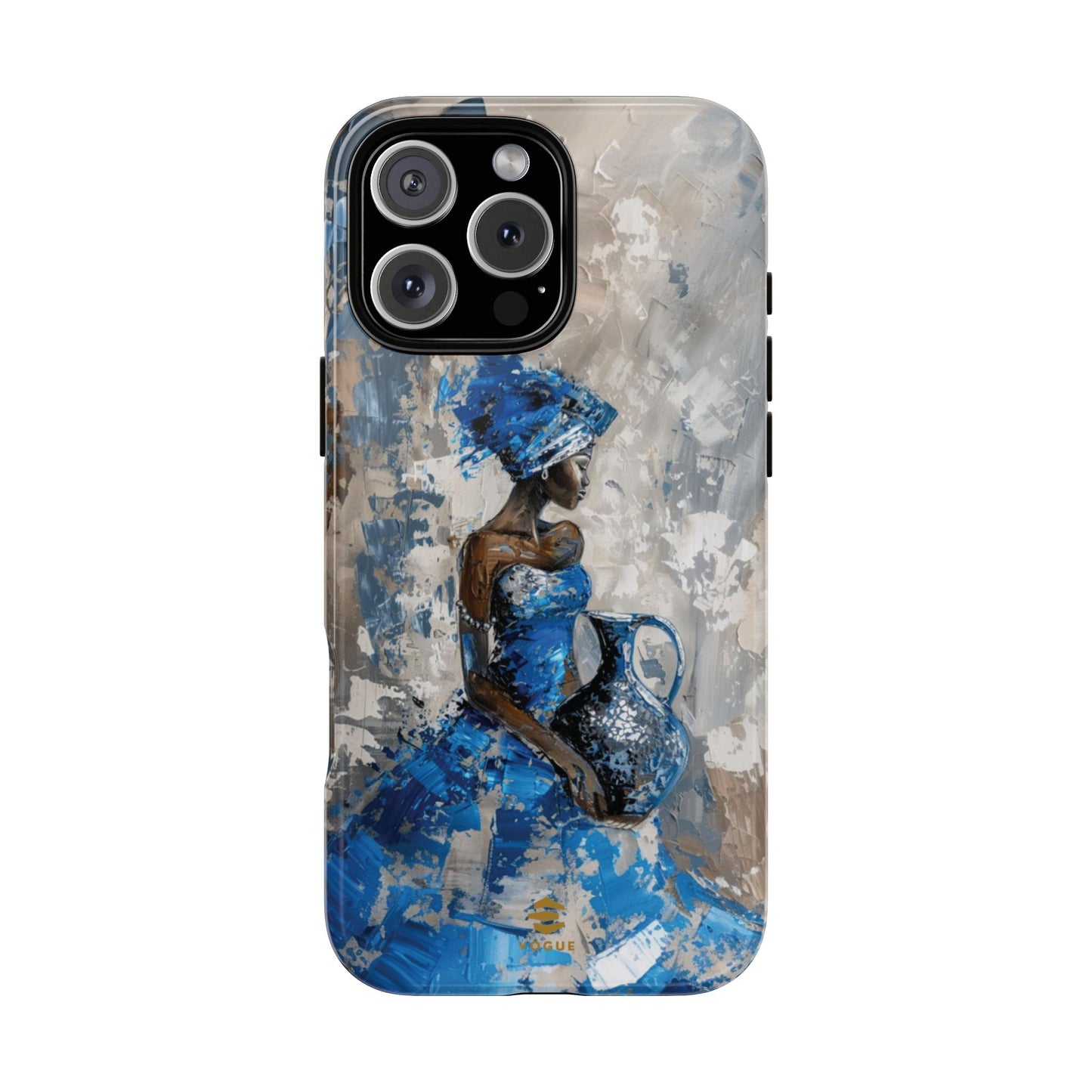 Blue Muse iPhone Case