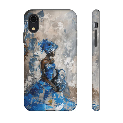 Blue Muse iPhone Case