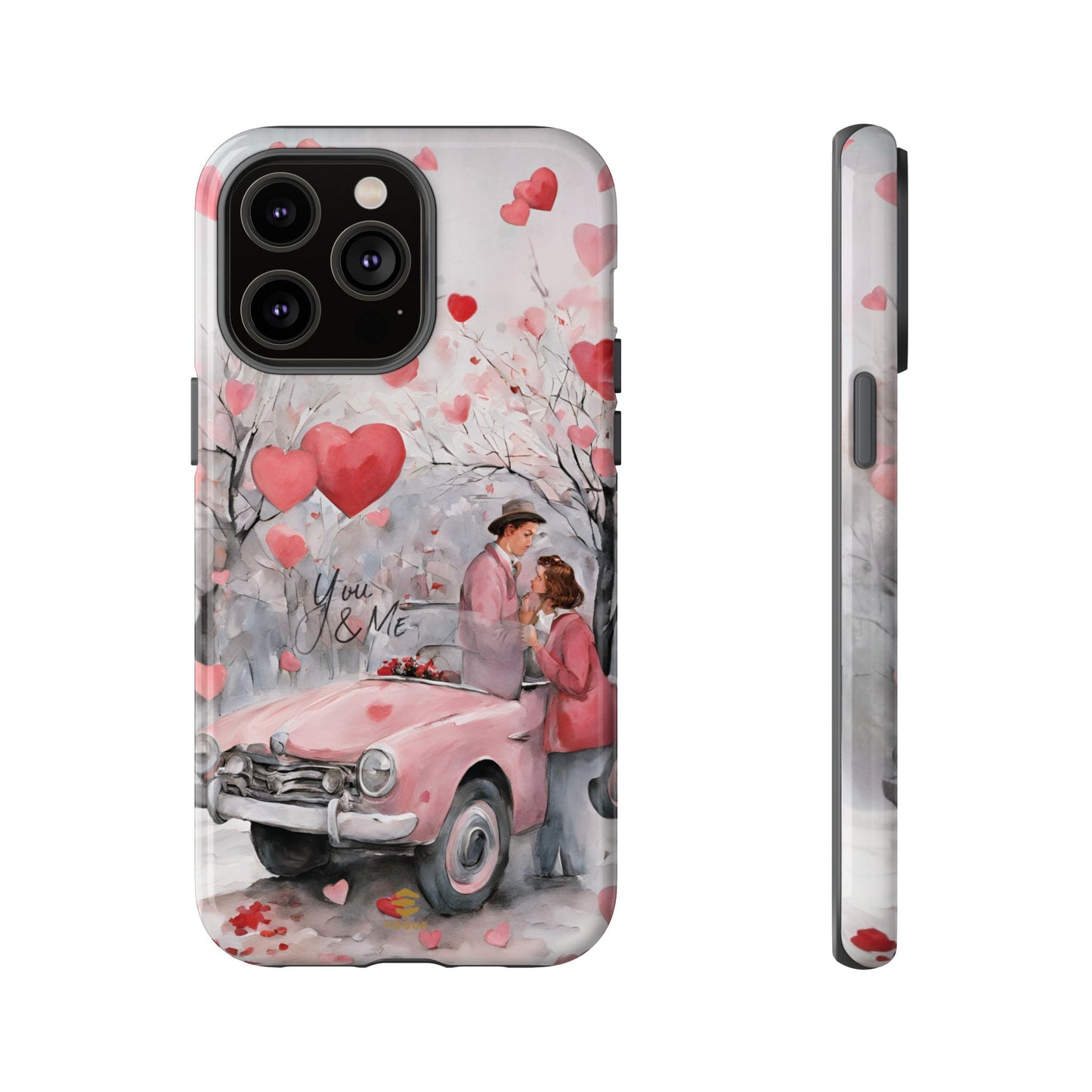 Lovebirds iPhone Tough Case