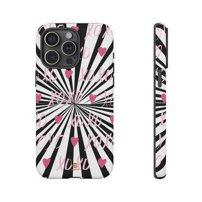 XOXO iPhone Tough Phone Case
