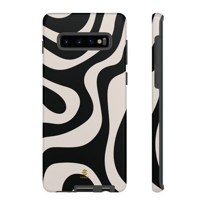 Black Swirl Samsung Galaxy Case