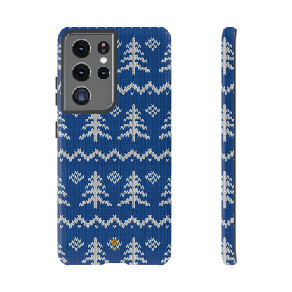 Blue Xmas Samsung Galaxy case