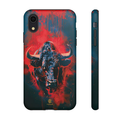 Bull Teal iPhone Case