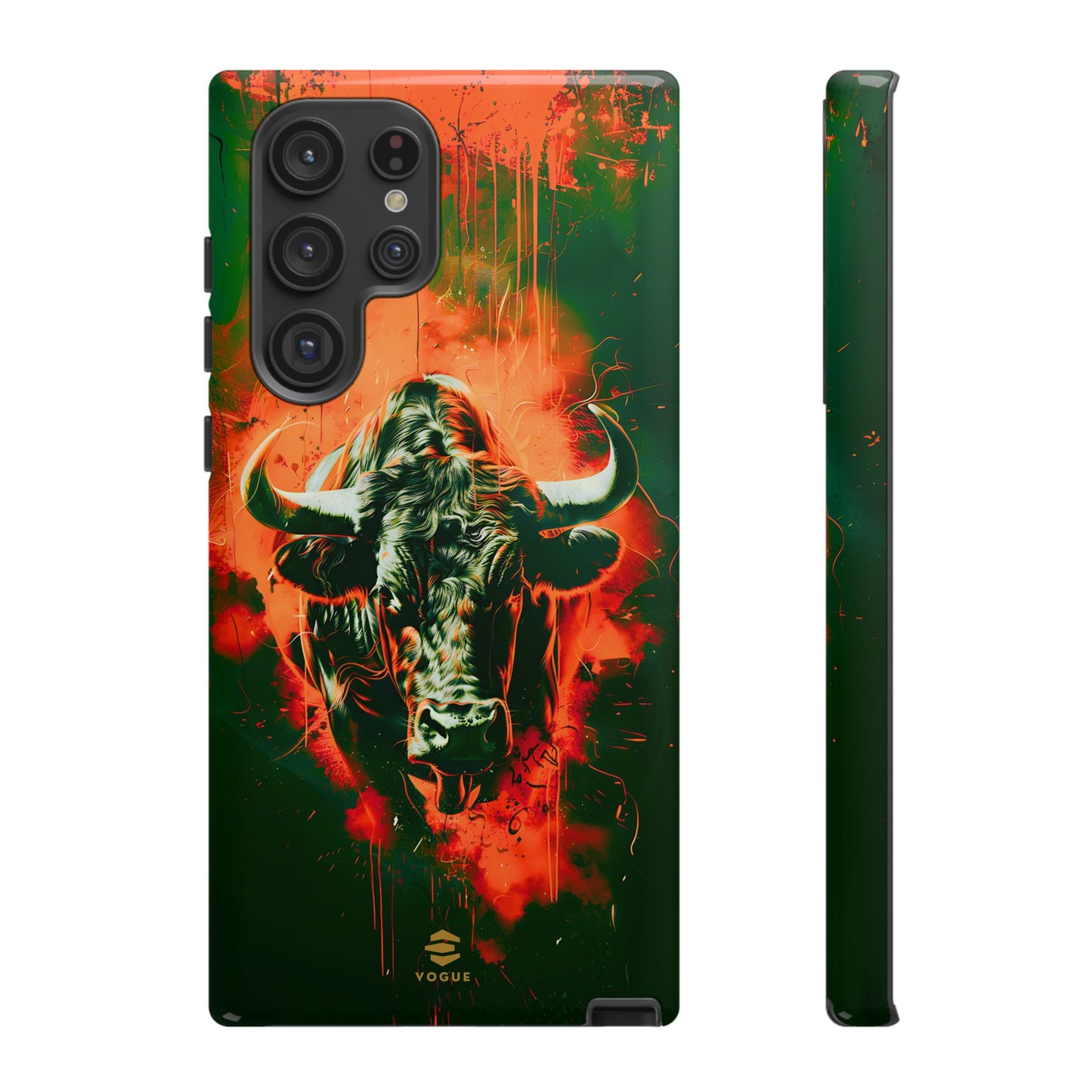 Green Bull Samsung Galaxy Tough Case