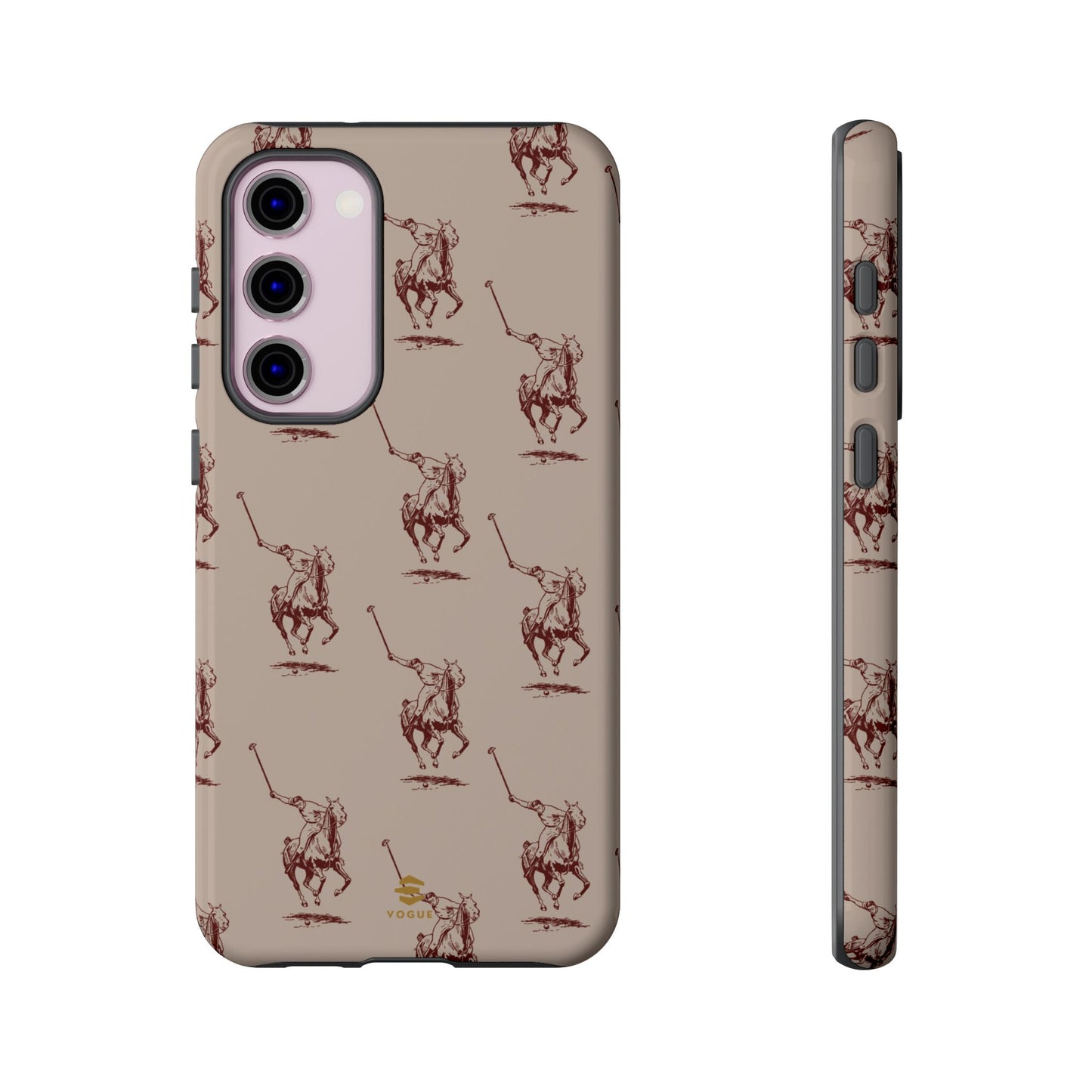 Polo Player Brown Samsung Case