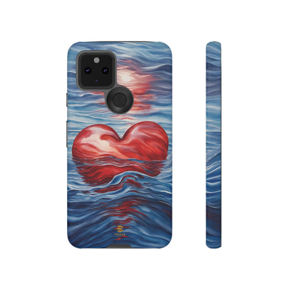 Deep Devotion Red Heart Google Tough Case Valentine's gift Protective Cover