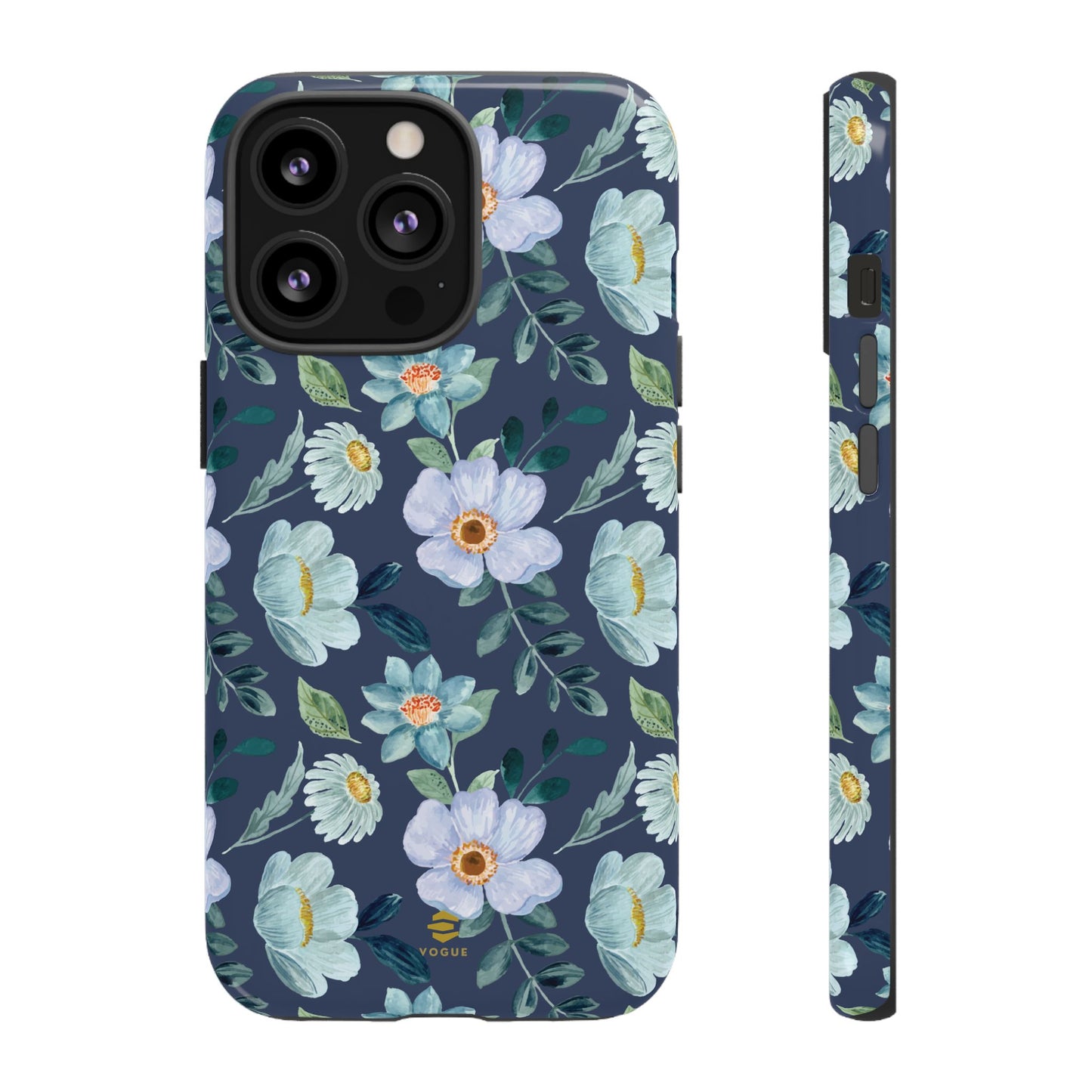 Funda para iPhone con diseño de flor de medianoche