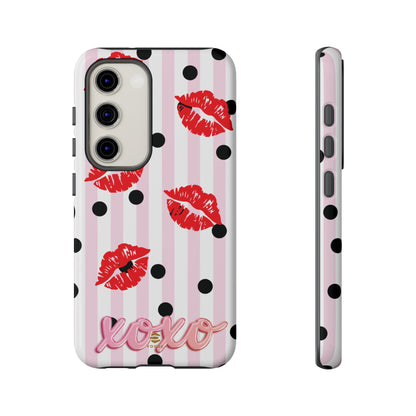 Berry Kiss Phone Case Valentine's day gift for her Samsung Galaxy Tough Case