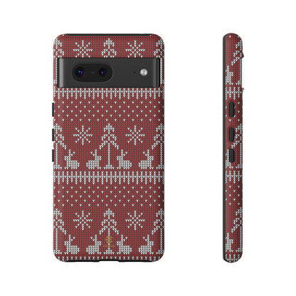 Red Xmas Google Pixel Case