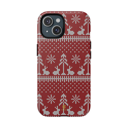 Red Xmas MagSafe iPhone Case