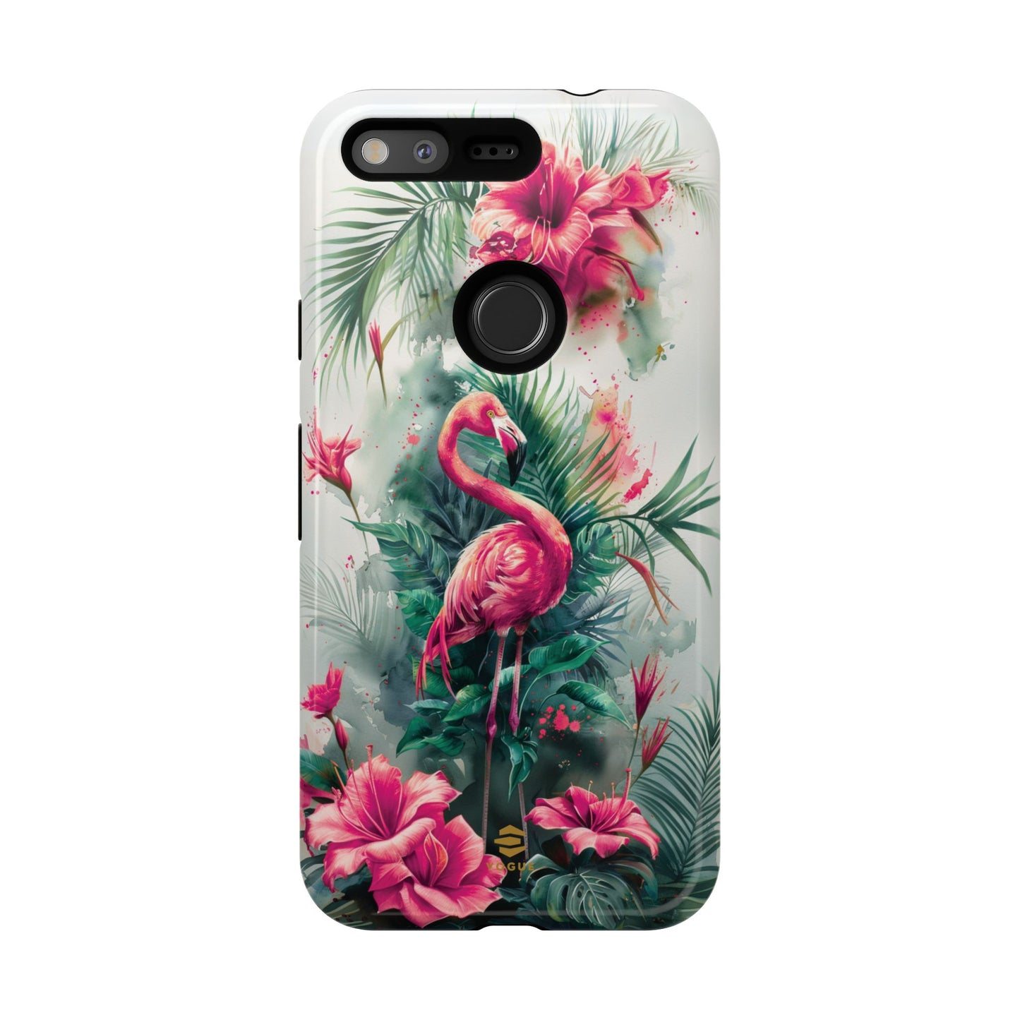Flamingo Pink Tough Phone Case Pixel