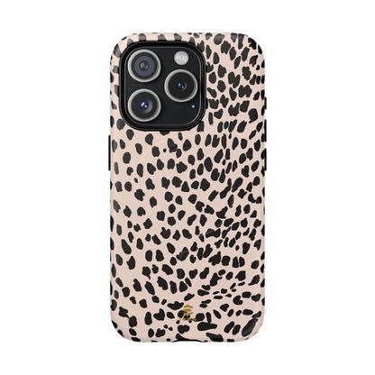 Beige Animal Print MagSafe iPhone Case