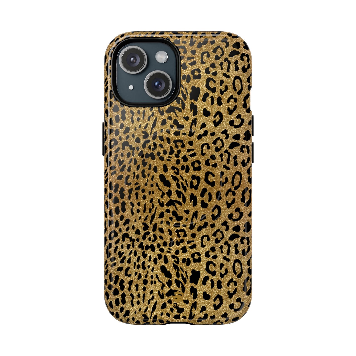 Gold Leopard MagSafe iPhone Case