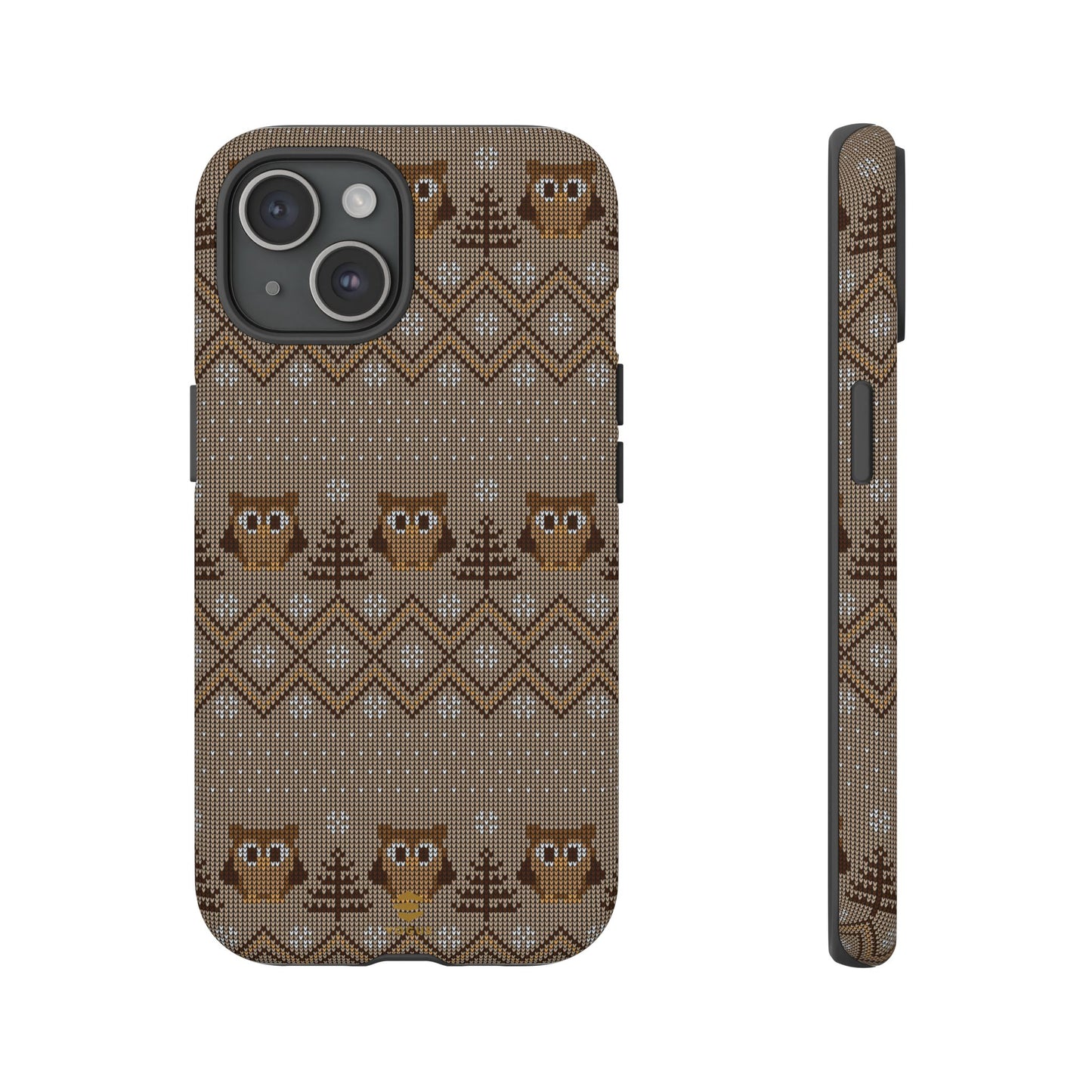 Owl Xmas Jumper iPhone case