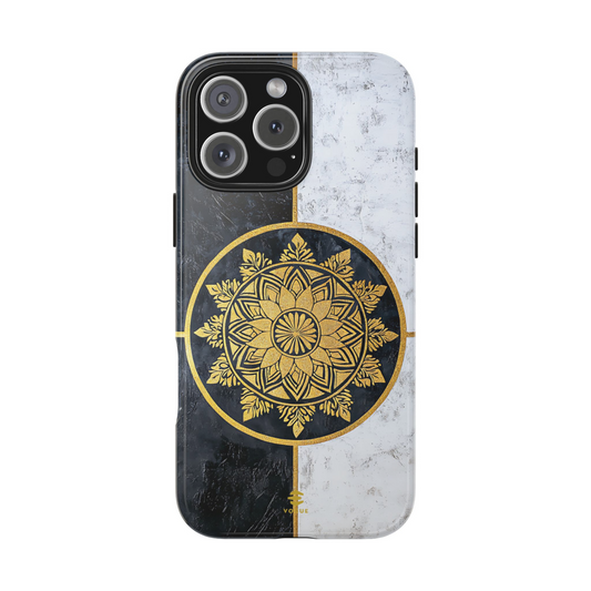 iPhone-Hülle &amp; Cover mit goldenem Mandala