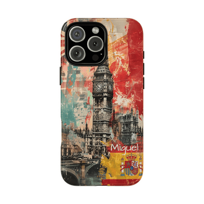 Custom Spanish in London iPhone Case