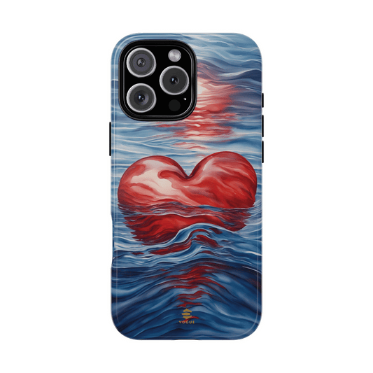 Deep Devotion Red Heart iPhone Tough Case Valentine's gift Protective Cover