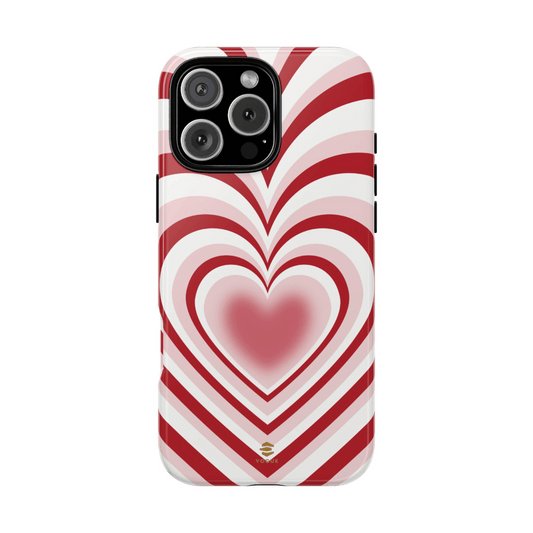 Red Hearts Design - Phone Case, Love, Valentine's Day Gift for Her