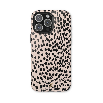 Funda para iPhone con estampado animal nude