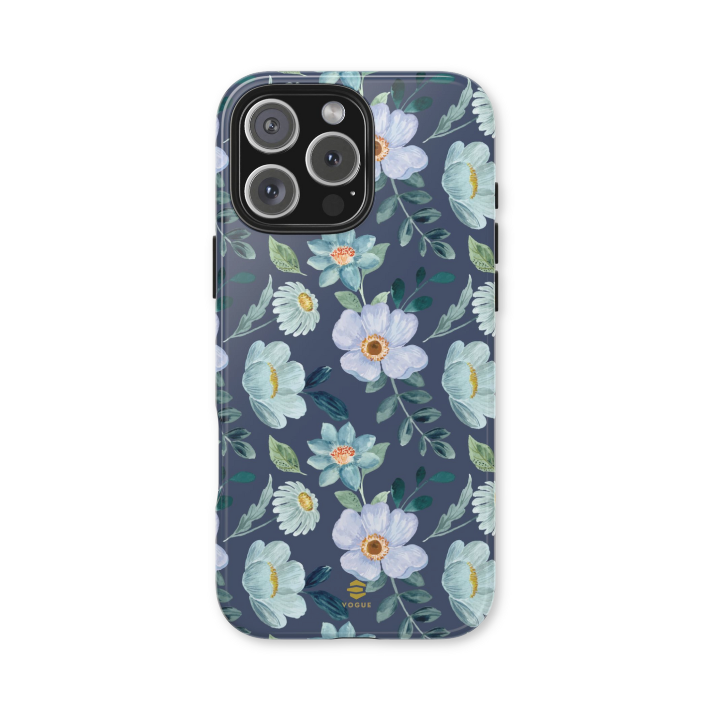 Funda para iPhone con diseño de flor de medianoche