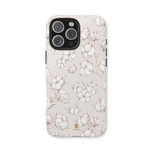 Cotton Field iPhone Tough Case