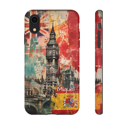 Custom Spanish in London iPhone Case