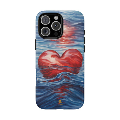 Deep Devotion Red Heart iPhone Tough Case Valentine's gift Protective Cover