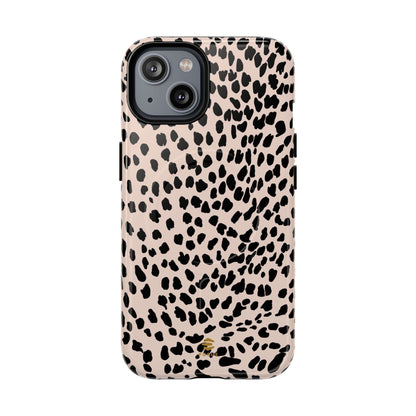 Beige Animal Print MagSafe iPhone Case