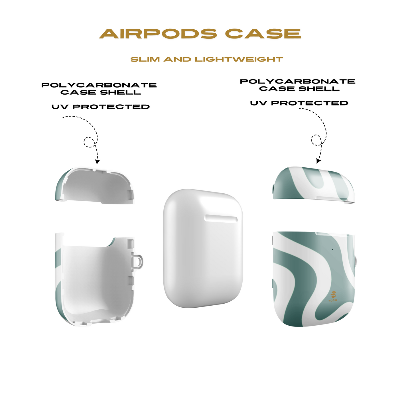 Crazy Abstract Lines AirPod Cases