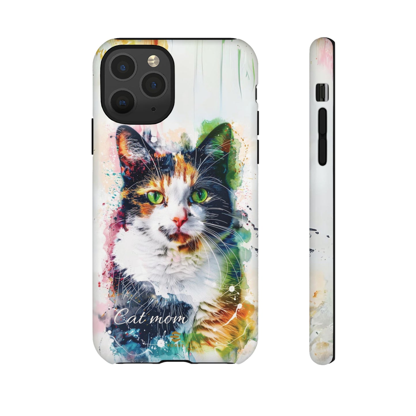 Custom Cat Mom iPhone Tough Case