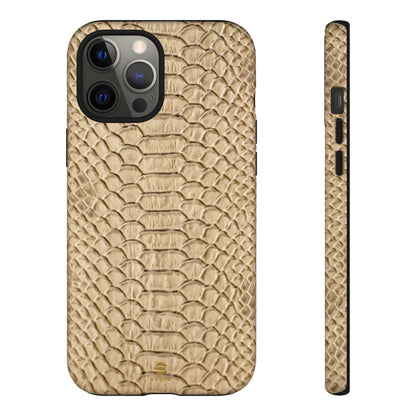 Beige Hiss iPhone Case