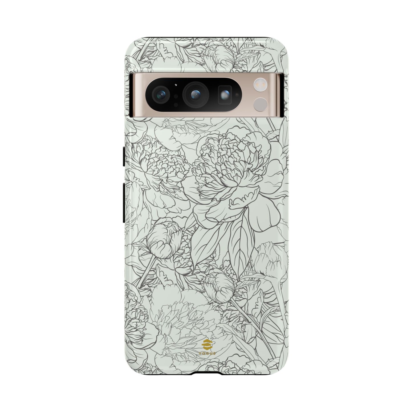 Sage Peony Garden Google Case