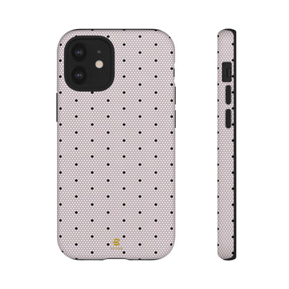 Funda para iPhone Allure con encaje color piel