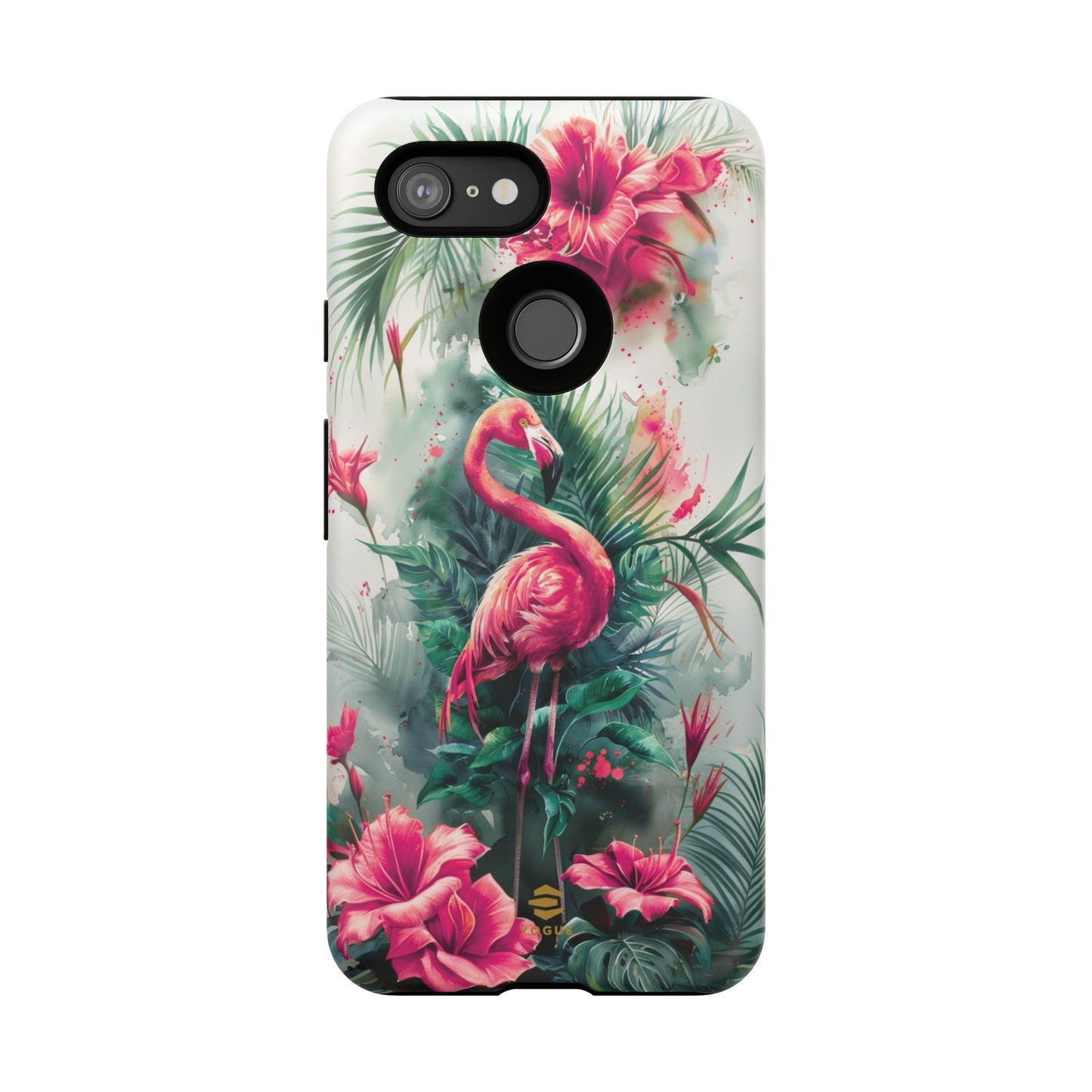 Flamingo Pink Tough Phone Case Pixel