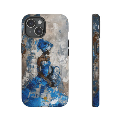 Blue Muse iPhone Case