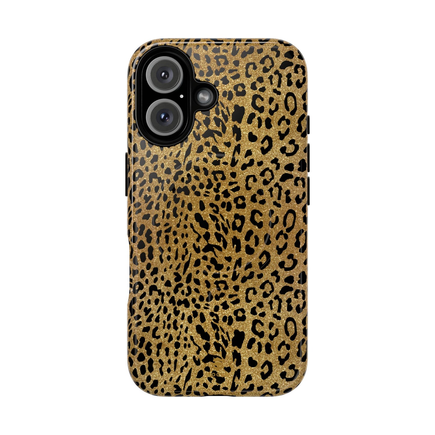 Gold Leopard MagSafe iPhone Case