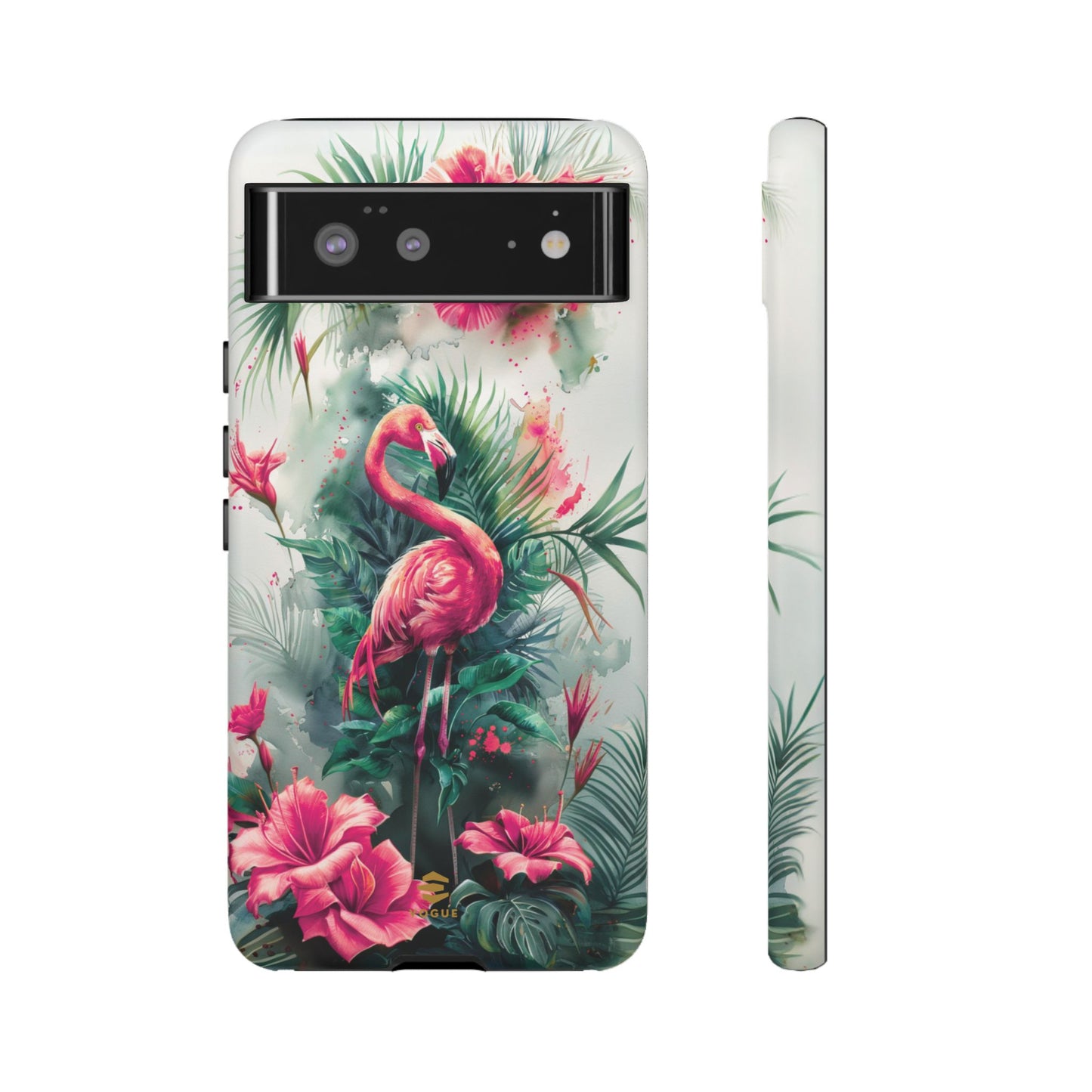 Flamingo Pink Tough Phone Case Pixel