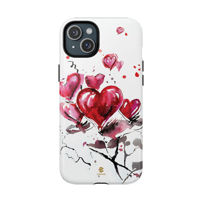 Abstract Heart Design - Phone Case MagSafe, Love, Valentine's Day Gift for Her