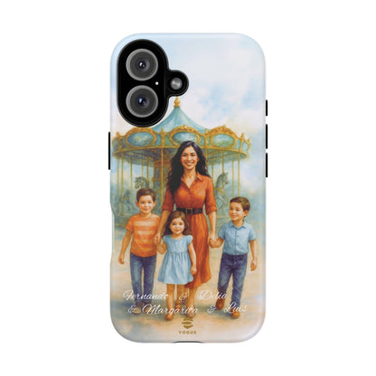 Custom Fun Family Day Phone Case for iPhone