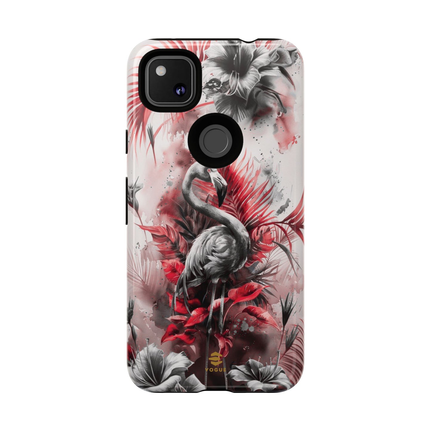 Flamingo Tropical Design Tough Phone Case Pixel