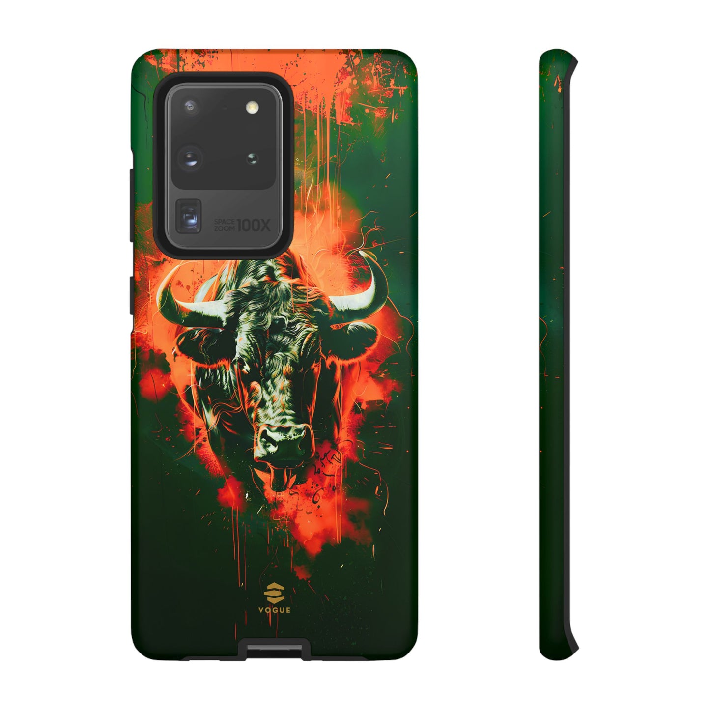 Green Bull Samsung Galaxy Tough Case