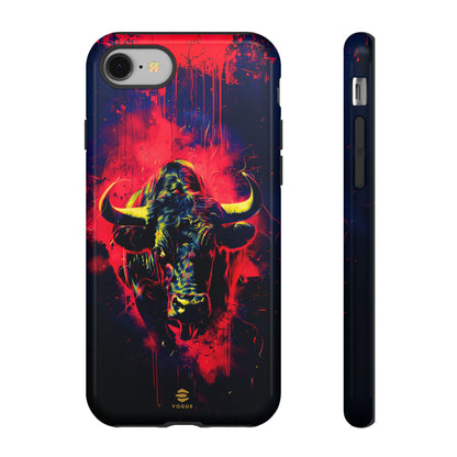 Bull Navy iPhone Tough Case