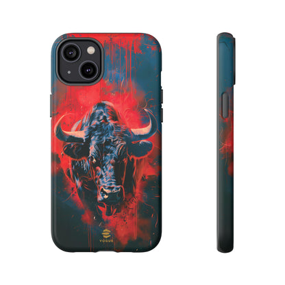 Bull Teal iPhone Case