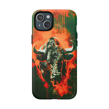 Green Bull MagSafe iPhone Case