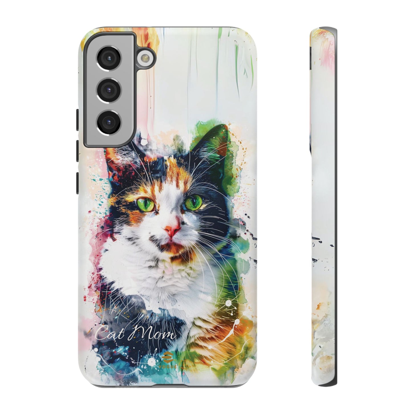 Custom Cat Mom Samsung Galaxy Tough Case