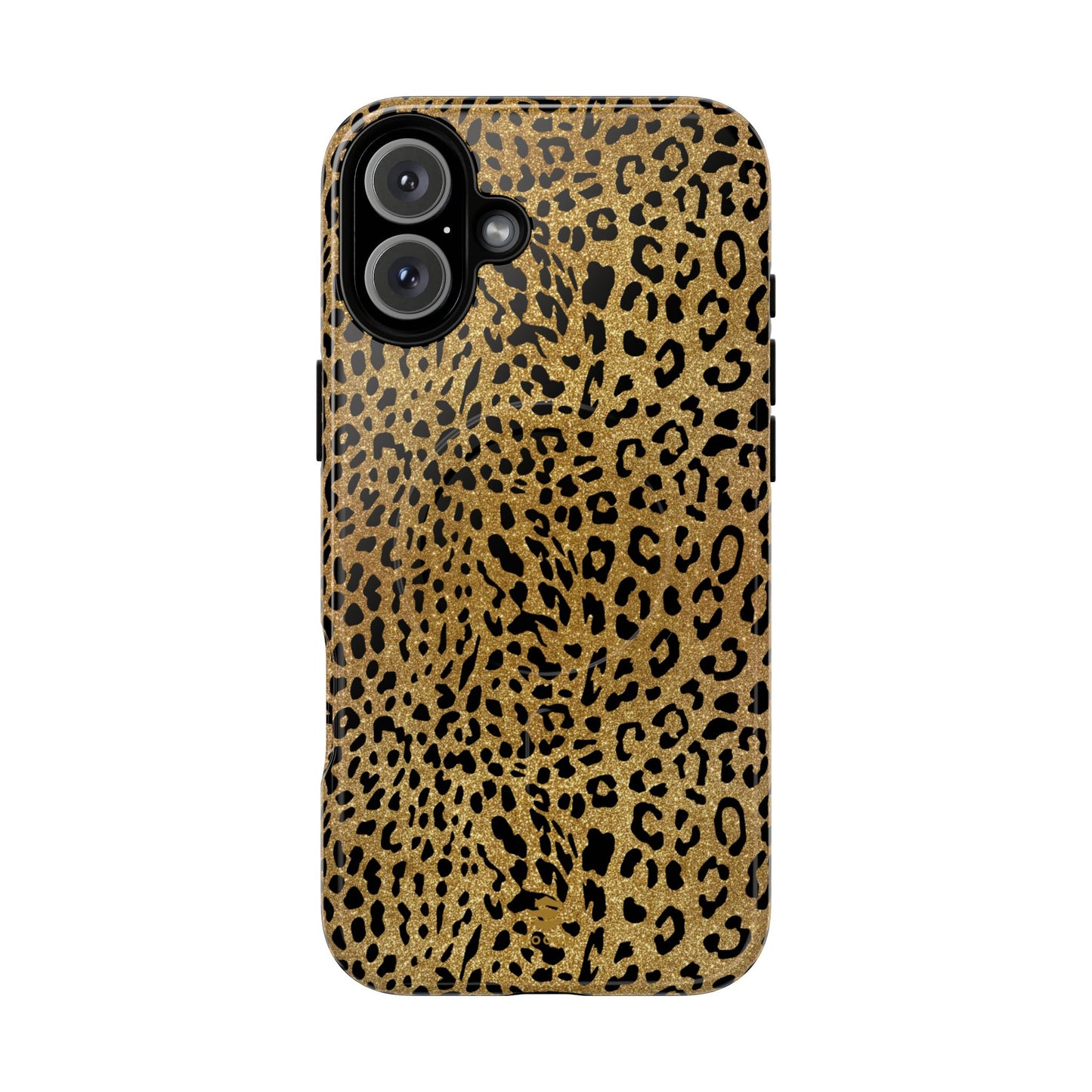 Gold Leopard MagSafe iPhone Case